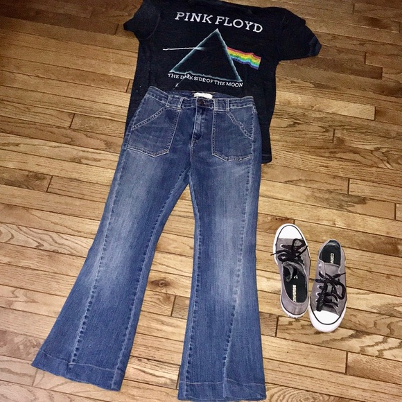 Free People Denim - SOLD! Free People Petite High Rise Flare Jeans